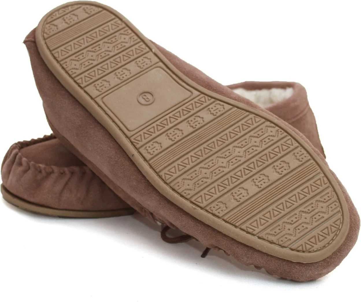 Eastern Counties Leather Moccasins With Hard Sole